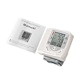 WEIHANA Automatic Digital LCD Display Wrist Blood Pressure Monitor Heart Beat Rate Pulse Meter Measure White Convenient Carry