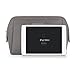 CHICECO Handy Nylon Large Makeup Bag Toiletry Bag Organizer - Grey