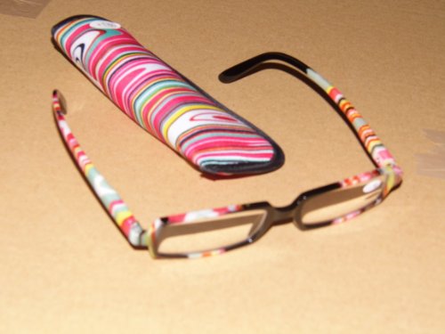 Preisvergleich Produktbild Lesebrille Sylt mit Flexbügel in Softtasche 1,5 Dioptrien