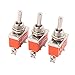 Produktbild DealMux 3 Pcs 220V 10A EIN / ON 2 Position 3 Terminals SPDT NO Kippschalter Latching