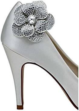 Vela - Diamante Flower Shoe Clips
