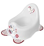 keeeper 18670100047 adam "minnie mouse" babytopf mit anti-rutsch-funktion weiß