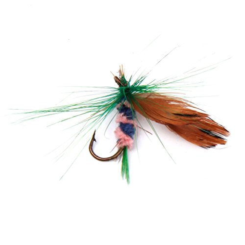 yeah67886 12 Creative Künstliche Schmetterling fliegen Fischen Trockenfliegen Köder Haken - 7
