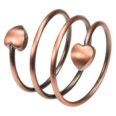 Enermagix Magnetic Copper Rings For Men Women, Pure Copper Magnetic Rings With Four Strong Magnets,adjustable Copper Rings