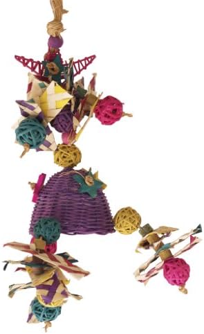Fetch-It Pets Shazam Natural Bird Toy
