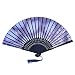 Produktbild Syeytx Besten Chinesischen Stil Tanz Hochzeit Spitze Seide Falten Hand Blume Fan Japanischen faltfächer Wandventilator, Hochzeit, Party, Tanz, Karneval Decor