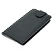 Produktbild König-Shop Huawei P9 Handy Hülle Schutzhülle Schutztasche Tasche Case Cover Etui Schale Handyhülle Handyschale Handytasche Klapptasche Klapphülle Kunstleder Schwarz