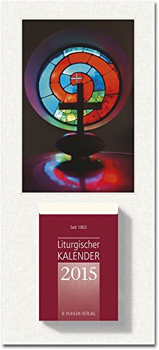 Liturgischer Kalender 2015: Tagesabreißkalender Block mit Rückwand