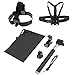 Produktbild ST-143 6 in 1 Chest Strap (Type B) + Head Strap (Type B) + Monopod Pole + Tripod Adapter + J-shaped Bracket + Pouch for GoPro HERO4 /3+ /3 /2 /1(Black)