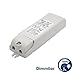 Produktbild LED Trafo dimmbar, LED Transformator 12V AC 2-50 Watt, DIMMBAR, auch für Möbeleinbau