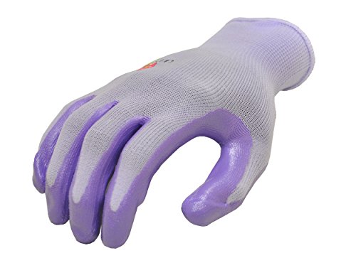 G & F 15226 M Damen Garten Handschuhe, mittel, verschiedene Farben (6 Stück) - 4