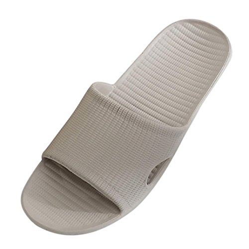 Preisvergleich Produktbild Badelatschen Schwimmbadschuhe Herren Outdoorschuhe Beach Strandschuhe Badeschlappen Erwachsene Badeschuh Sport Hausschuhe Dusch- & Badeschuhe LMMVP (44 EU, Khaki)