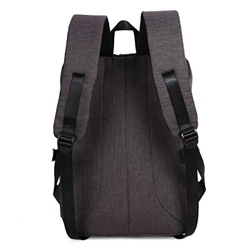 Eshow Nylon Laptop Rucksack Backpack Schulrucksack Laptoprucksack für 13″ 13.3″ 14″ Laptop Notebook Computer Arbeit Campus Studenten - 3