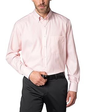 ETERNA Langarm Hemd COMFORT FIT Twill gestreift