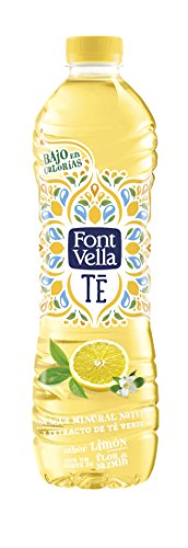 Agua Sin Gas Font Vella Té y Limón 1.25 Litros