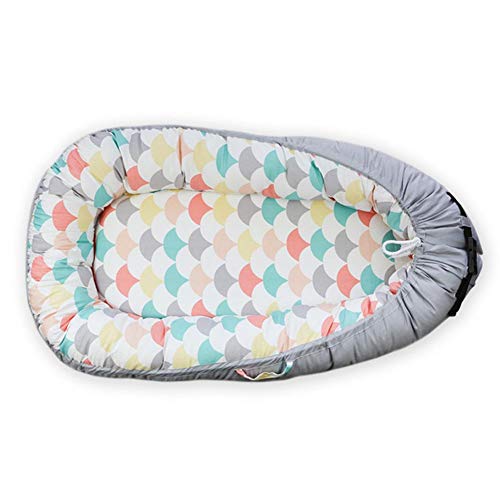 Preisvergleich Produktbild iStary Babynest Kuschelnest Lulando Reisebett Nest Stoßdämpfer Bionisches Tragbares Multifunktionsreise Krippe Neugeborene Matratzen Baumwollwiege Schwimmend Pad Bad Badewannensitz Bett (0-24 Monate)