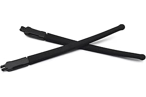 HKUCO Rubber Replacement Black Frame Legs For Oakley Marshal MNP OX8091 Glasses frame