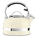 Produktbild KitchenAid KTEN20SBAC Flötenkessel, Edelstahl, 18,5 x 18,5 x 17 cm, beige