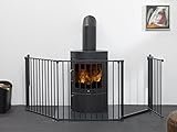 Baby Dan Türschutzgitter/Kaminschutz/Absperrgitter, viele Größen, Schwarz oder Weiß – made in Denmark - 5