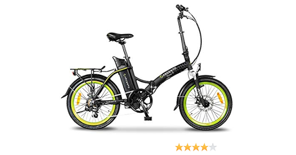 Argento Bike - Piuma-S Gialla 2020 (E-Bike Pieghevole). : Amazon.it: Sport  e tempo libero