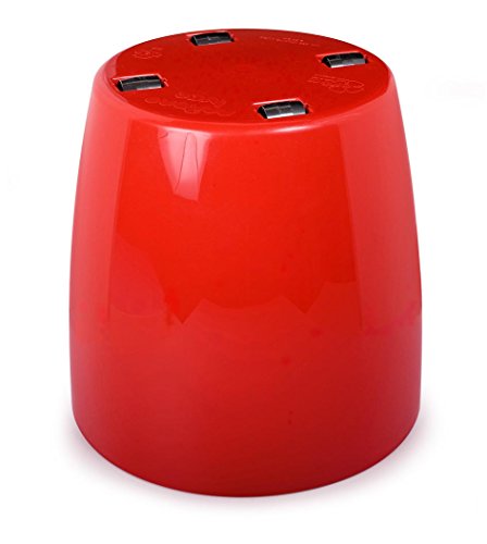 Pflanztopf „Teramo“ rund 35 cm Ø und 34 cm Höhe, weiß hochglänzend mit Wasserreservoir und Rädern - 3