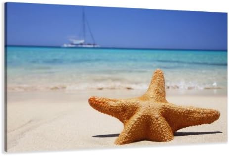 Wall Picture on canvas length 46" height 31,5" (island Nr 5115) ready to hang, brand original Visario !