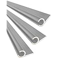 Campervan Motorhome Caravan Awning Anodized Aluminium Rail C Channel 3 X 1.2metre Strips from Keder Uk
