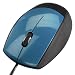 Produktbild Optische Maus "M360" (3 Tasten und Scroll-Rad, griffig, komfortabel, für Büro und Alltag, mit Kabel), petrol / schwarz