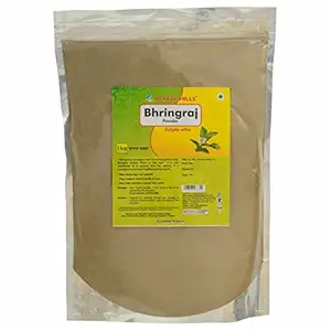 Herbal Hills Bhringraj powder bhringraj powder hair - 1 kg powder (Pack of 2)
