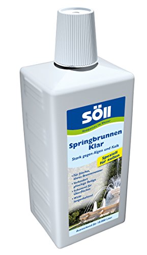 Söll 12052 SpringbrunnenKlar – Stark gegen Algen und Kalk – 1 l - 3