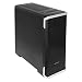 Produktbild Cooltek NC-02, ATX Midi Tower, 1 x 120 mm (hinten), MESH-Front mit Aluminium-Elementen, 1 x USB 3.0, 2 x USB 2.0, Fan Controller, schwarz