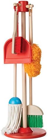 Salut Maman Melissa &amp; Doug Children's Cleaning Set Brush Stand 71X28X12 cm, Multi-Colour