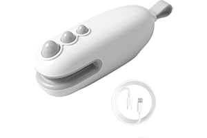 GODELY Mini sigillatrice per sacchetti,2 in 1 Sigillatore Termico per Sigilla Sacchetti con Taglierina Incorporata,Interfaccia USB,per Sacchetti Snack, Sacchetti Biscotti e Sacchetti,Alimenti per Animali.