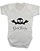Goth Baby Bat Scary Bath Skull With Wings Alternative Rocker Baby Bodysuit Babygrow Vest