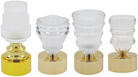 4-Pack Arylic Alloy Color Changing/Monochromatic Table Desk Lamp for Party Home Battery Operated TCD-1236A-B-C-D