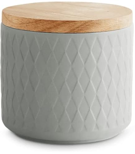 Barattolo Decorativo Lina Cavalieri In Ceramica | Portacandele, Portapenne O Vaso - Design Elegante - Foto 3