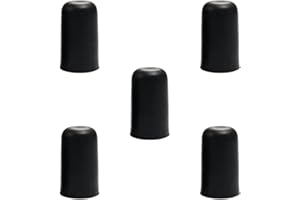 BEYEQCEZ Cello End Pin Protector, 5 Stück Tragbare rutschfeste Matte für Cello-Endstift Instrument Zubehör, Schwarz