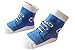 *BS13* SOFT TOUCH CUTE BABY BOY TRAINER/SNEAKER LOOK SOCKS/PRAM SHOES INFANT GIFT 0-6 MONTHS