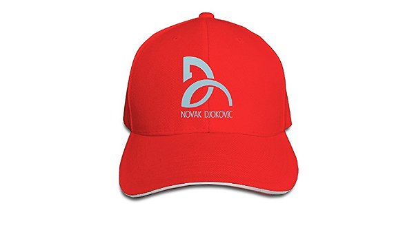 Master Novak Djokovic tennis giocatori snapback cappelli/cappelli/berretto  da baseball, Red, taglia unica : Amazon.it: Abbigliamento