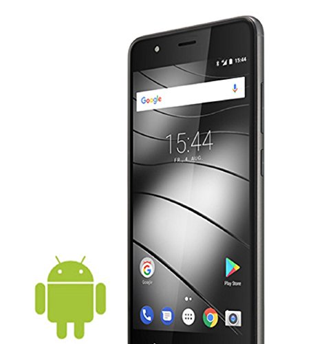 Gigaset GS270 Plus Smartphone (13,3 cm, 5.2 pollici, 16GB, 2GB RAM, 13 MP Fotocamera, Android 7.0) Grigio