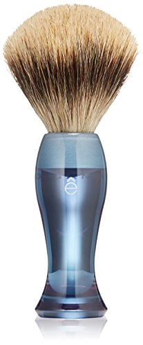 êShave Badger Hair Shaving Brush, Blue