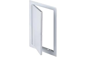 Awenta Tôle de Porte d'inspection en Acier, Blanc, 250 x 300 cm