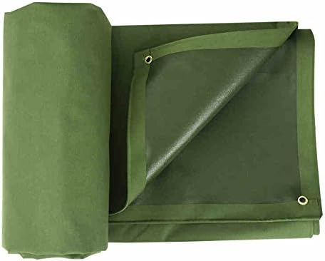 MEIDUO Tent Tarps Thicken Waterproof cloth Waterproof cloth Outdoor shade cloth Sunscreen tarpaulin Truck tarpaulin Rain cloth linoleum Thick wear Rainproof Sun protection Shade Anti-aging Anti-corrosion for outdoor ( Size : 4*3m (actual 3.85*2.85m) )