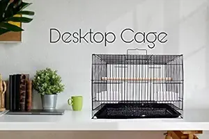 JNPETSWORLD Desktop Premium Cage for Small Birds Like Finch Bird, Love Bird, Sparrow Easy Installation