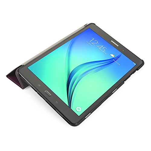 iHarbort® Samsung Galaxy Tab A 9.7 Hülle Case Tasche mit Standfunktion Auto Wake up Sleep PU Leder hüllen für Samsung Galaxy Tab A 9.7 (SM-P550 P555 T550 T555) Smart Cover mit Auto Sleep Wake up / Standfunktion (Galaxy Tab A 9.7, lila) - 5