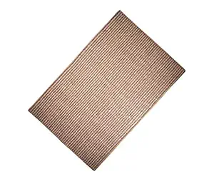 Mats Avenue Cat Sleeping Mat Cum Scratch Mat in Natural Coir with Rubber Backing and Wool End Locking (45 x 75 cm (for Tom Cat and Molly Cat))