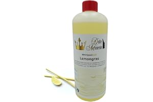 DUFTE MOMENTE Whirlpool Fragrance Lemongrass – 1 Litre of Fragrance Moments