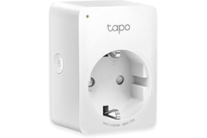 TP-Link Tapo P100 Presa Intelligente WiFi Smart Plug, Compatibile con Alexa e Google Home, Controllo Remoto tramite APP Tapo, Supporta Amazon Frustration-Free Setup (FFS), V1.2