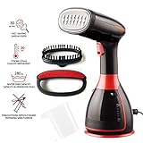 Défroisseur vapeur vertical enowva de 1500 W 280 ML fer à repasser portable horizontal pour maison et voyage steamer 2 en 1 prêt en 20 secondes