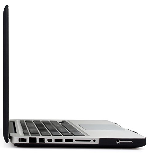 iDOO MacBook Schutzh  lle   Hard Case Cover Laptop H  lle  F  r MacBook Pro 13 Zoll     mit CD-Laufwerk  A1278  - matt  Schwarz